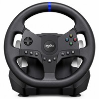 Volant de course PXN V900 GEN2 avec pédales, volant à 270/900 degrés avec retour de force vibratoire pour PC, PS4, Xbox One, Switch