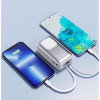 Batterie externe 20W 10000 mAh pour iPhone, chargeur rapide 10000 mAh, batterie externe magnétique, stations d'alimentation portables pour téléphone