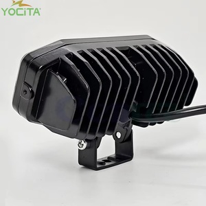 Yocita Dual Color Blanco + Amarillo Luces LED Motos 6000K Trabajo frontal Proyector de haz bajo Luz <span class=keywords><strong>antiniebla</strong></span> intermitente IP67 Motocicleta - Product Image 4