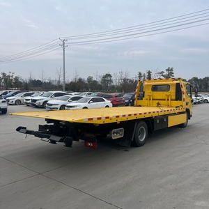 Nouveau camion de remorquage à plateau plat Foton Aumark 4x2 11 tonnes diesel manuel avec treuil 6T, véhicule de sauvetage routier robuste pour le dépannage de véhicules - Product Image 6