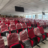 Fabricant ventes directes à bas prix promotion école amphithéâtre sièges de théâtre pieds mobiles sièges d'église pliants