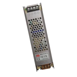 Источник питания светодиода ультра тонкий 8.5a 12v 100w тонкий световая сила драйвер 8.5amp трансформаторы наружные светодиодные потолочные светильники 12v постоянного тока светодиодный драйвер - Product Image 1