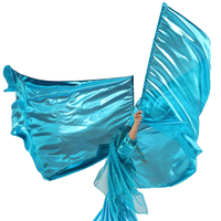 Bestdance chrétien danseur demi-cercle culte ange aile drapeaux bannière église métallique louange drapeau