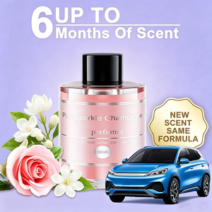 Désodorisant Liquide Rose Champagne de Qualité Supérieure pour Voiture, Parfum Longue Durée pour l'Intérieur de la Voiture, Boîte Cadeau – Approvisionnement Direct Usine - Product Image 2