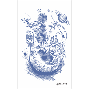 Autocollant de <span class=keywords><strong>tatouage</strong></span> temporaire <span class=keywords><strong>réaliste</strong></span> imperméable semi-permanent pour le visage et les bras, longue durée, 15 jours, design de <span class=keywords><strong>tatouage</strong></span> d'<span class=keywords><strong>animaux</strong></span> d'anime - Product Image 5