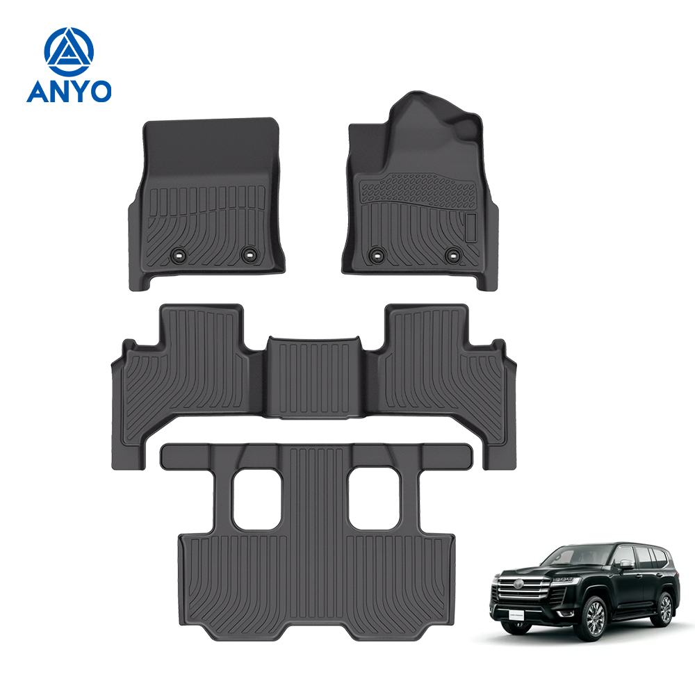 LandCruiser LC300 RHD 2022-2025 Alfombrillas para coche 3D con volante a la derecha
