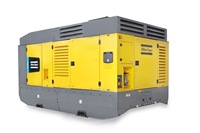 Compresseur d'air industriel haute pression Atlas Copco XATS1200, portable, diesel, à vis, lubrifié, refroidi par air, pour l'exploitation minière, 5-10 bars