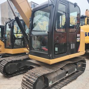 Petite pelle sur chenilles CAT 307E 307e2 d'occasion de marque japonaise, 7 tonnes, moteur à noyau importé du Japon, boîte de vitesses à vendre - Product Image 1