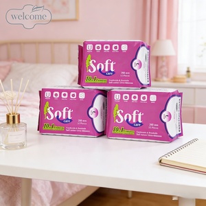 Article avec livraison gratuite, vente en gros Alibaba, marque privée, serviettes hygiéniques écologiques, serviettes menstruelles organiques pour femmes, emballage personnalisé - Product Image 4