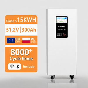 ชุดแบตเตอรี่ EU DDP Delivery 51.2V 300Ah ความจุ 15kWh พร้อมพอร์ตสื่อสาร CAN - Product Image 2