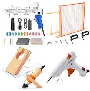 2024 Low Price Ready Stock Two-in-one Td Tufting Gun Kit For Beginner Rug Carpet Making Tufting Weaving Embroidery Machine