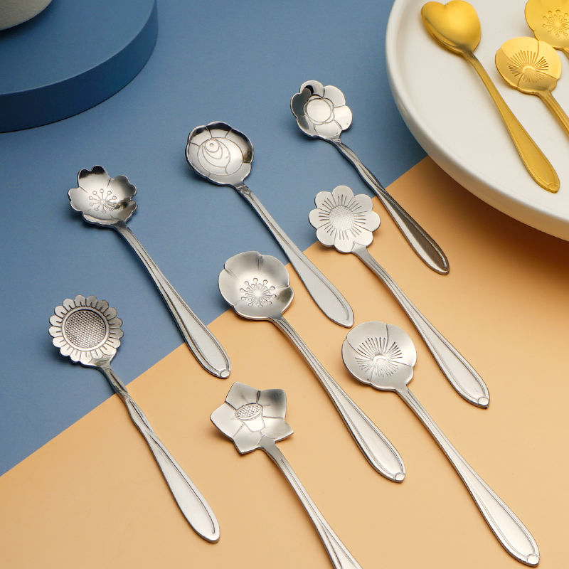 Gold Spoon Creamery Sustainable Stainless Steel Spoons