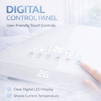 Climatiseur portable compact SHISHUO 6000 BTU, refroidissement uniquement, compresseur R290, haute qualité, très vendu pour la maison