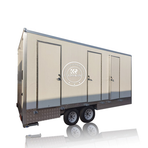 Caravane de camping portable personnalisable avec salle de bain et toilettes intégrées pour l'extérieur - Product Image 6