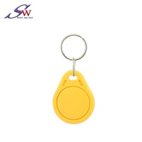 125KHz 13.56Mhz NFC ABS RFID carte de clé d'accès vierge