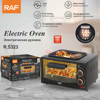 Four Électrique Polyvalent RAF R.5323 de Cuisine Domestique avec Minuterie Libre et Porte en Verre Visible pour Cuisson de Gâteaux