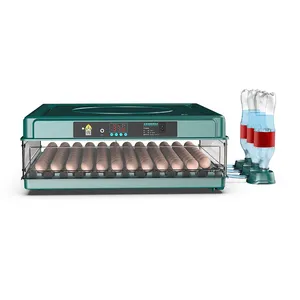 130 Capacity Dual Power Supply Fully Automatic Chicken Incubator For Eggs