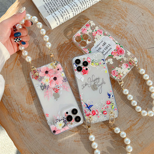 Funda de teléfono móvil con flor seca, para <span class=keywords><strong>tcl</strong></span>, vivo, <span class=keywords><strong>y20</strong></span>, cordón, para iphone 13, 12, 11 pro, max, xr, xs, max, xs, 7, 8 - Product Image 1