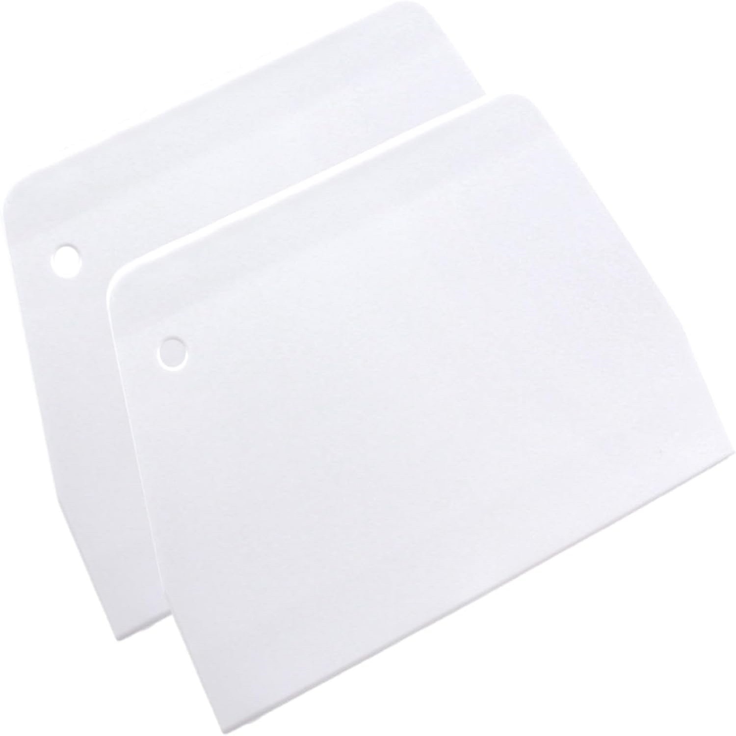 Spatola in plastica bianca