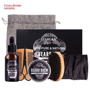 Crème à barbe adoucissante à base de plantes pour hommes, huile, lotion végétalienne pour rasage rafraîchissant, favorise la croissance de la barbe, OEM pour Amazon Beard - Product Image 6