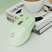 Souris sans fil Forerunner Q1 avec écran d'affichage, modèle de charge, silencieuse, universelle, petite, pour ordinateur portable, bureau et e-sport