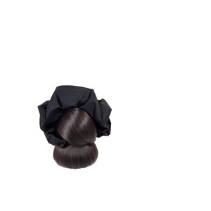 Chignon pour femme avec pince à cheveux, queue de cheval basse, chignon volumineux d'apparence naturelle à l'arrière de la tête - Product Image 4