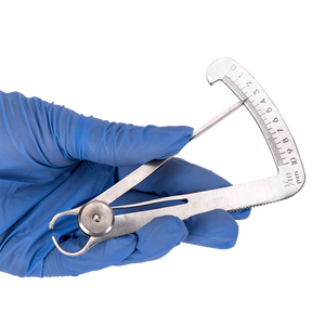 Pinza a molla a corona in acciaio per misurare lo spessore degli strumenti di laboratorio odontoiatrico - Product Image 2