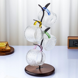 Escurridor de Vasos de Estilo Nórdico, Cuadrado, Colgante, Multiusos, para Encimera de Cocina, Sala de Estar, Portavasos - Product Image 4