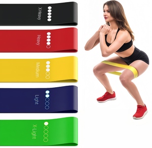 Wholesale Exercise Resistance <b>Bands</b> for Working Out Set of 5 for Women and Men, Stretch <b>Bands</b> for Exercise, Physical Therapy - Product Image 1