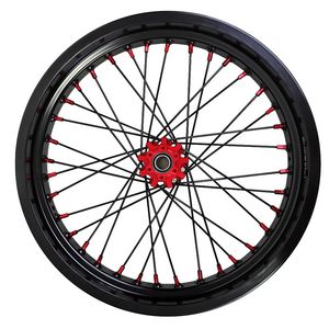 Ensemble de roues Supermoto KYZ Altis Sigma 2026 17x2.5 pouces, moyeu en aluminium CNC, jantes à rayons de couleur personnalisée, moto électrique tout-terrain Sur-Ron Talaria - Product Image 5