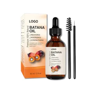 Private Label Eyebrow Growth - 100% Natural Batana Oil For Hair Growth Batana Fruit oil