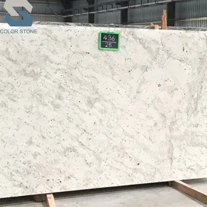 Best quality sri lanka new river white galaxy granite stone slab price