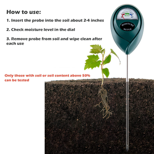Garden <strong>soil</strong> moisture sensor Conductivity Meters Speedy Nutrient Fertility <strong>PH</strong> Moisture <strong>Soil</strong> <strong>Tester</strong> - Product Image 5