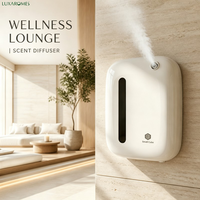 LUXAROMES G501 Diffuseur d'arômes intelligent avec application, 400 ml, diffuseur d'arômes mural sans eau, nébulisation, aromathérapie, pour bureau, maison, hall, spa