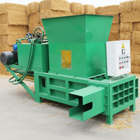 Machine à balles de sciure de bois, foin frais, foin sec, coques de riz, paille et ensilage – Presse à briquettes