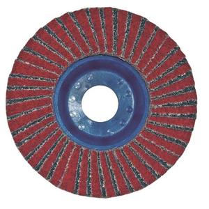 Disco de Láminas de Corindón 115x22 mm Grano 60 para Lijar Metal y Madera - Product Image 1