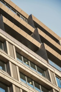 Échantillon gratuit de panneau composite en aluminium moderne, revêtement PVDF, résistant au feu, pour immeuble de bureaux - Product Image 4