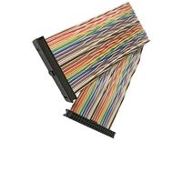 1700/20 câble audio à paire torsadée couleur arc-en-ciel 1.27 pas 20P conducteur UL2651 câble ruban en Stock
