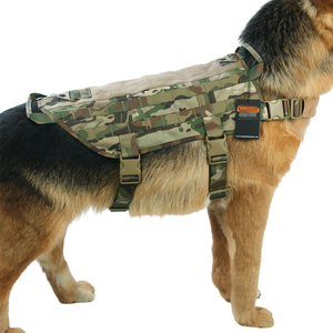 Gilet per cani da addestramento tattico per cani da esterno di dimensioni Multiple OEM e ODM di buona qualità per cuccioli di taglia piccola e grande - Product Image 2