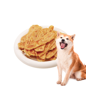 Fornitura Spot OEM di fette di pollo naturali di alta qualità cibo per animali domestici che può digrignare i denti snack per <span class=keywords><strong>cani</strong></span> a scatti di pollo - Product Image 2