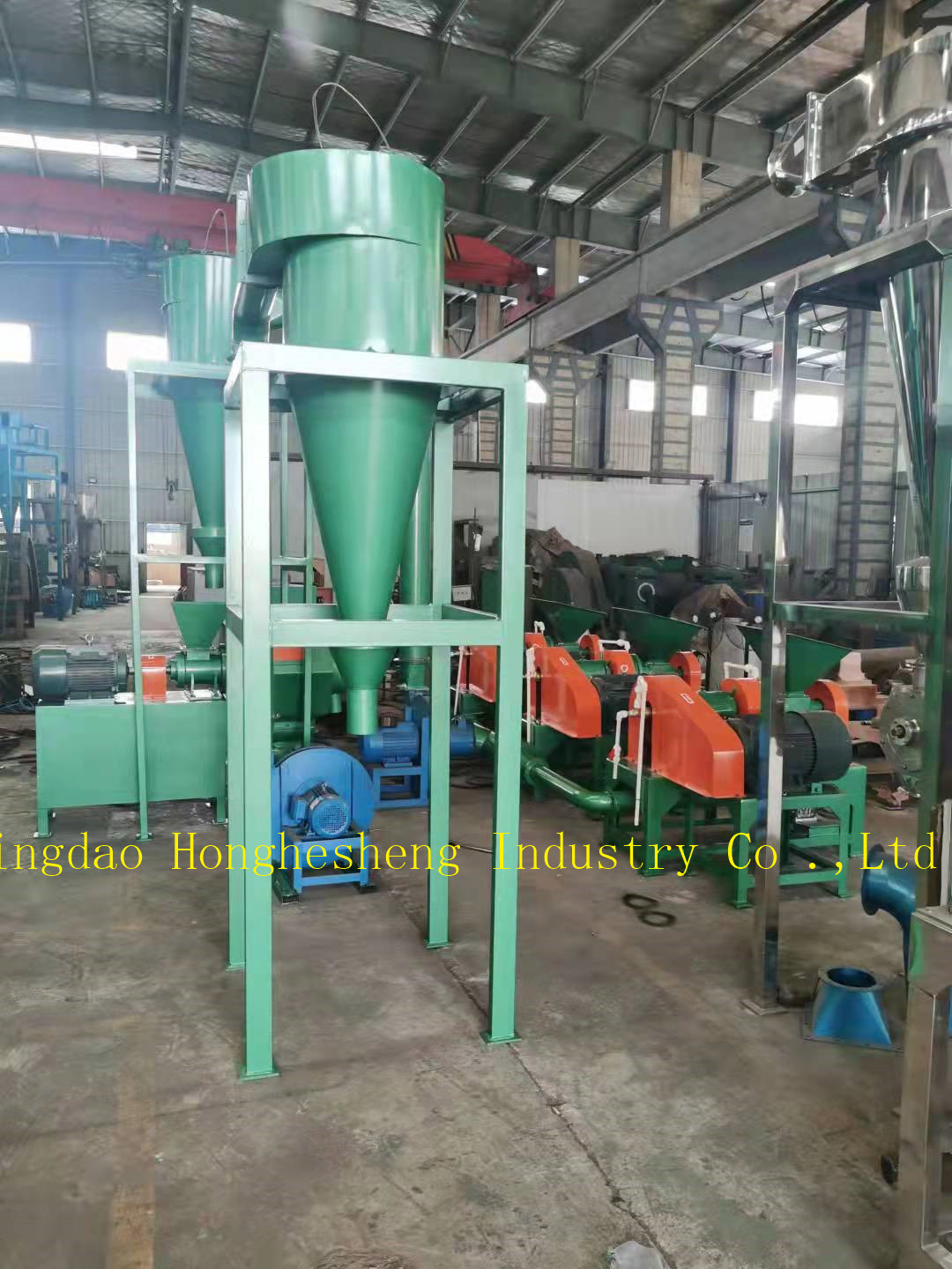 Waste Tire Recycling Equipment Machine Plant For Rubber Powder