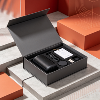 Boîte de produit électronique en carton rigide avec logo personnalisé de luxe, fermeture magnétique, emballage cadeau
