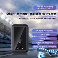 GF22 Mini traceur GPS en temps réel Dispositif GPS magnétique pour enfants Voiture Pet Fonction SOS Modèle GF-22