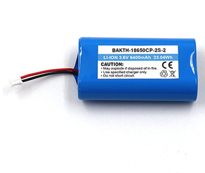 Mainan Elektronik Menggunakan Baterai Lithium Ion Isi Ulang Kapasitas Tinggi BAKTH-18650CP-2S-<span class=keywords><strong>2</strong></span> 3.6V 6400mAh - Product Image 2