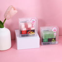 Boîte en plastique pliante transparente Boîte d'emballage transparente en PVC PET personnalisée pour produits de détail Affichage électronique de rasoir à savon