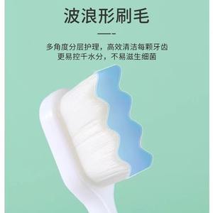 Brosse à dents à poils doux avec brins en charbon de bambou, ultra-fins et denses, pour usage domestique, protection des gencives - Product Image 3