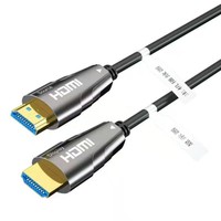 Câble HDMI en fibre optique de haute qualité 10m/20m/30m/50m/100m Prix d'usine Câble 4K 60Hz AOC 18 Gbps HDR