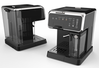 Espresso haute pression semi-automatique multifonction en acier inoxydable Capsule Machine à café pompe électrique pour hôtels ménages