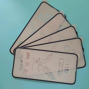 แผ่นกระจกเซรามิกเคลือบด้าน9D พรีเมี่ยมมีกาวเต็มแผ่นกันแรงกระแทกสำหรับ iPhone 16 PRO MAX ฝาครอบสมาร์ทโฟน17 PRO MAX - Product Image 6