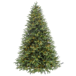 Árbol de Navidad de <span class=keywords><strong>abeto</strong></span> <span class=keywords><strong>canadiense</strong></span> Artificial, montaje fácil, ligero, Premium, con soporte de Metal - Product Image 3